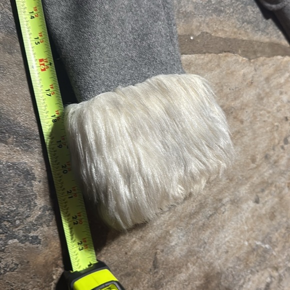 Vintage 1960s Gray Faux Fur Midlength Women's Coat By Sears Fashion - Picture 11 of 12